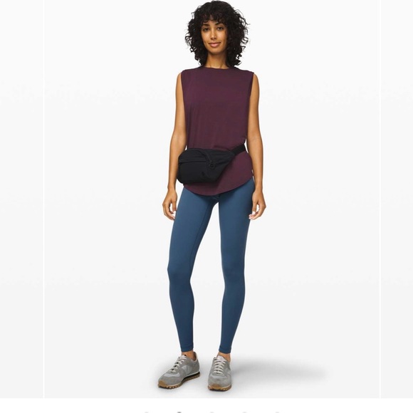 Lululemon Blue Align Leggings Size 8 28” inseam ⭐️ - Picture 1 of 10